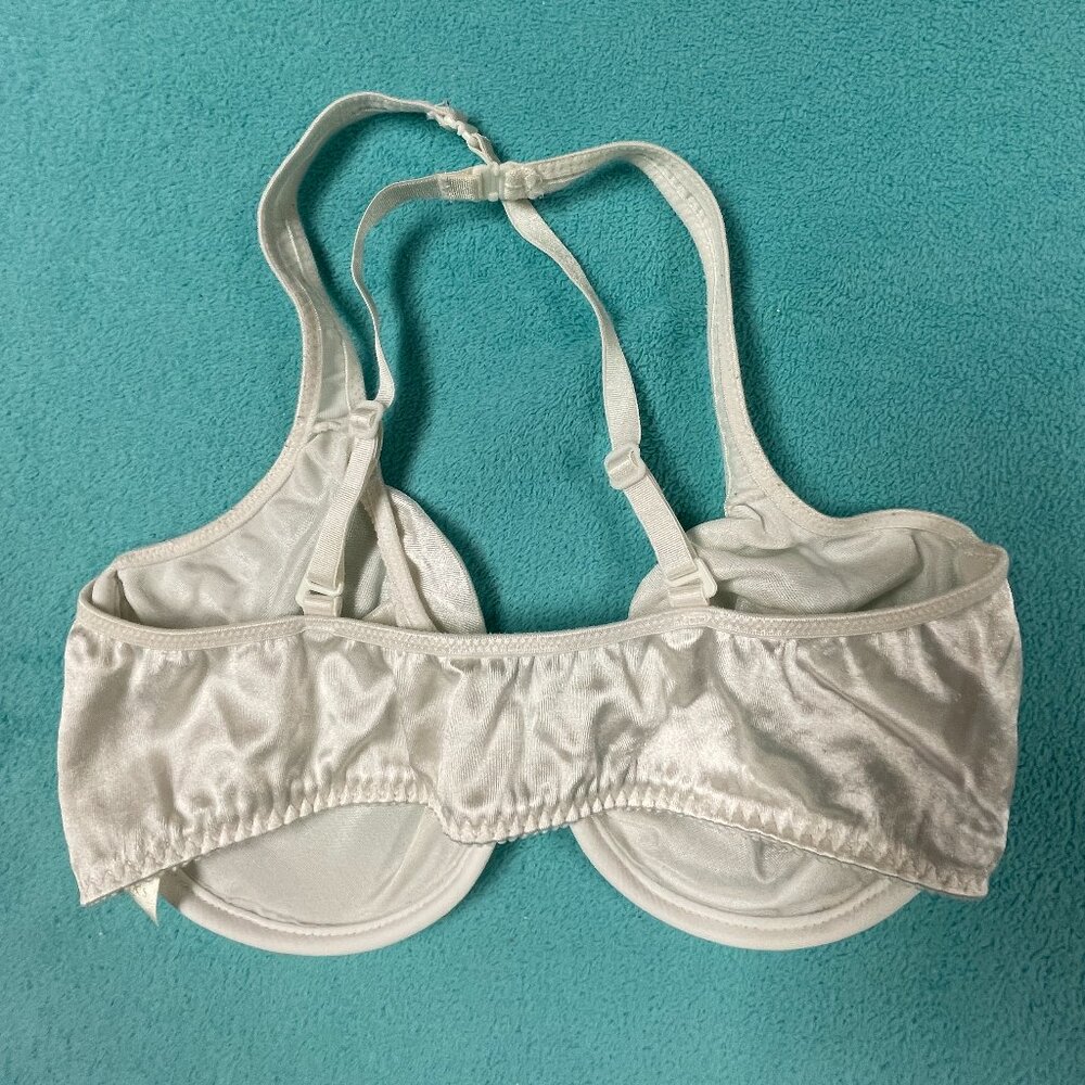 Victoria's Secret 36D Underwire, Convertible, Front Clasp White Bra - Vintage - Picture 5 of 13